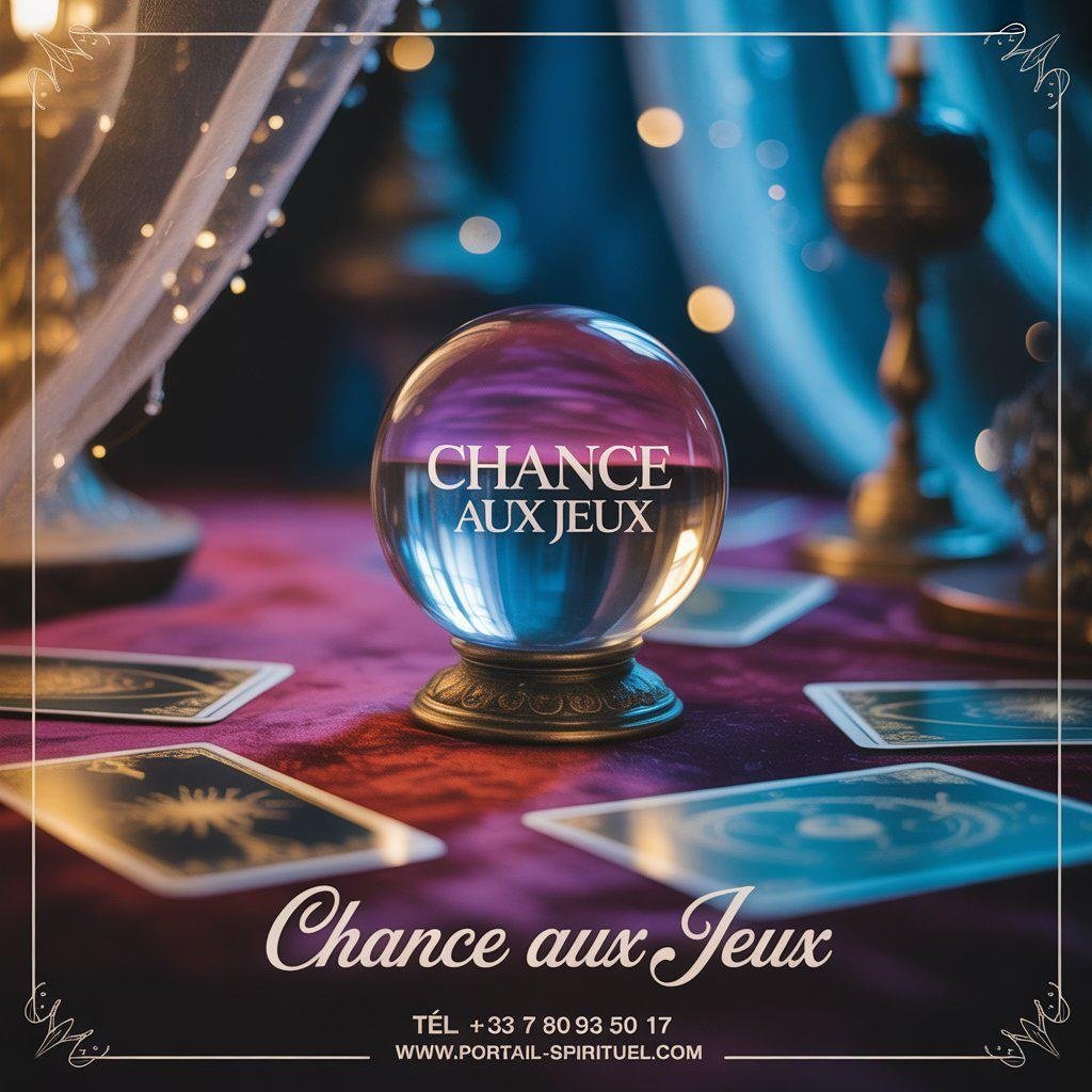 Rituel chance aux jeux puissant réalisé par un marabout du Portail Spirituel pour attirer les gains au loto et casino