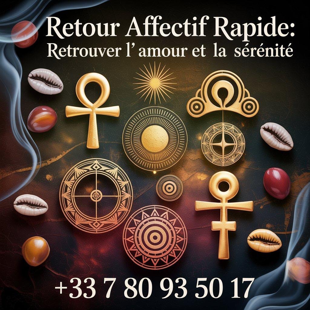 Retour affectif rapide et réconciliation amoureuse