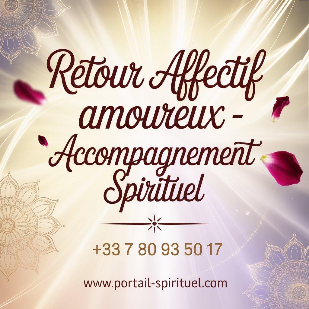 Retour affectif amoureux avec accompagnement spirituel sérieux et discret